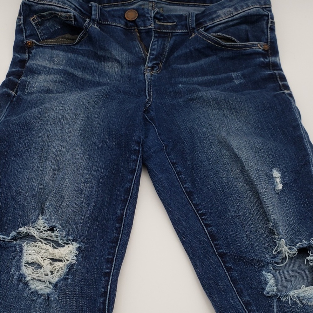 lightly used ripped jeans